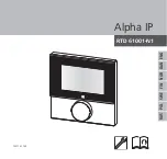 Alpha IP RTD 61001-N1 Instructions Manual предпросмотр