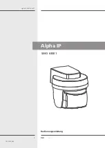 Preview for 1 page of Alpha IP SMO 63001 Instruction Manual