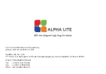 Предварительный просмотр 29 страницы ALPHA LITE A8-PLUS-J User Manual