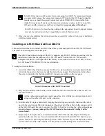 Предварительный просмотр 8 страницы Alpha Microsystems AM-90 Installation Instructions Manual