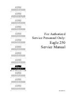 Предварительный просмотр 1 страницы Alpha Microsystems Eagle 250 Service Manual