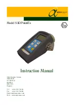 Alpha Moisture Systems SADPmini Instruction Manual preview