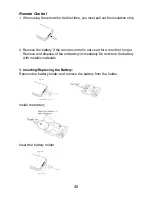 Предварительный просмотр 45 страницы Alpha-nav AN5650NV Owner'S Manual