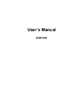 Alpha Networks WMP-G09 User Manual предпросмотр