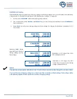 Предварительный просмотр 28 страницы Alpha Outback Energy Alpha FXM 1100 User Manual