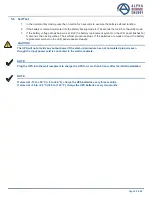 Предварительный просмотр 24 страницы Alpha Outback Energy Sentra XL User Manual