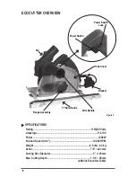 Предварительный просмотр 6 страницы Alpha Professional Tools Ecocutter ECC-125 Instruction Manual