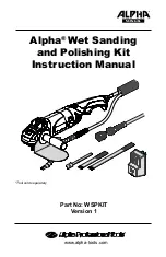 Alpha Professional Tools WSPKIT Instruction Manual preview