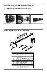 Preview for 7 page of Alpha Professional Tools WSPKIT Instruction Manual