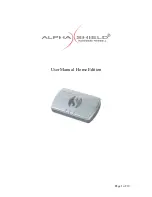 Alpha Shield Hardware Firewall User Manual preview