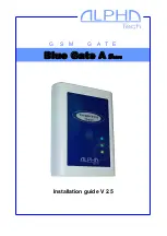 Alpha Technologies Blue Gate A Brave Installation Manual preview