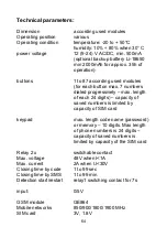 Предварительный просмотр 65 страницы Alpha Technologies GSM-VarioBell User Manual