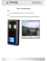 Preview for 1 page of Alpha Technologies IP bell Setup Manual