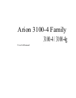 Предварительный просмотр 1 страницы Alpha Telecom Arion 3100-4 User Manual