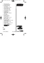 Alpha tools ASS 280 Operating Instructions Manual preview