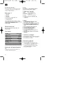 Preview for 16 page of Alpha tools ES 125 E Operating Instructions Manual