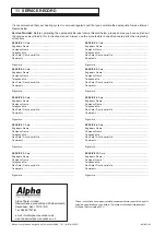 Preview for 32 page of Alpha 115S Design, Installation And Servicing Instructions