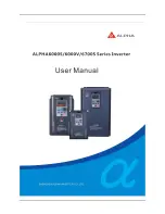 Alpha 6000S series User Manual предпросмотр