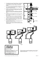 Preview for 2 page of Alpha Alpha CB Boiler Installation Instructions