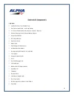 Preview for 12 page of Alpha ALPHA EV 2+2 Owner'S/Operator'S Manual