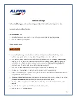 Preview for 28 page of Alpha ALPHA EV 2+2 Owner'S/Operator'S Manual