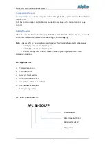 Preview for 7 page of Alpha APL 48-50 LFP Operation Manual