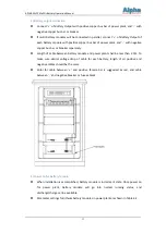 Preview for 15 page of Alpha APL 48-50 LFP Operation Manual