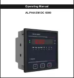 Предварительный просмотр 1 страницы Alpha EM DC 6000 Operating Manual