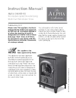 Предварительный просмотр 1 страницы Alpha I AL905-SE Instruction Manual