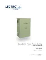 Alpha Lectro 60V User Manual предпросмотр