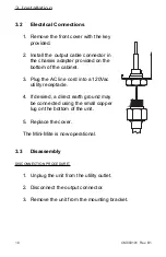 Предварительный просмотр 10 страницы Alpha LECTRO Mini-Mite Ferro Operator'S Manual