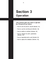 Preview for 19 page of Alpha Pinnacle Plus Series Operator'S Manual