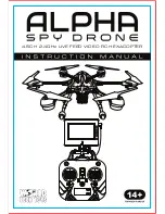 Preview for 1 page of Alpha SPY DRONE Instruction Manual