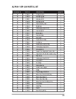 Предварительный просмотр 29 страницы Alpha VSP-230 Instruction Manual
