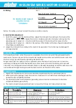 Предварительный просмотр 3 страницы Alpha WSS Series Instructions