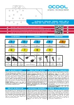 Alphacool Eisblock Aurora Acryl GPX-N Safety Instructions preview