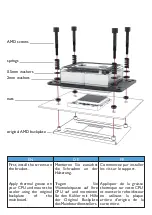 Preview for 2 page of Alphacool Eisblock XPX Pro AM 4 Quick Start Manual