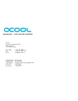 Preview for 44 page of Alphacool Eiszeit 2000 English Manual