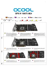 Alphacool GPX-N 1080Ti-M24 Instruction Manual предпросмотр