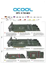 Preview for 1 page of Alphacool GPX-N 780-M03 Instruction Manual