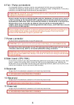 Preview for 6 page of Alphacool Heatmaster User Manual