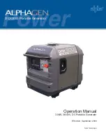 Предварительный просмотр 1 страницы AlphaGen DCX3000 Operation Manual