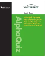 Alphasmart AlphaQuiz SmartApplet User Manual preview