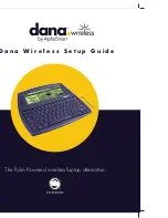 Preview for 1 page of Alphasmart Manager for Dana Setup Manual