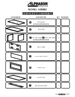 Preview for 5 page of Alphason Ambri Series Assembly Instructions Manual