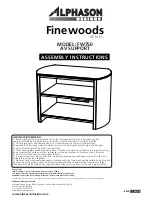 Alphason FW750 Assembly Instructions preview