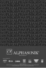 Предварительный просмотр 8 страницы Alphasonik A3TWS User Manual