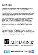 Preview for 2 page of Alphasonik AK10PKG Operating Instructions Manual