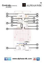 Preview for 13 page of Alphasonik AK10PKG Operating Instructions Manual