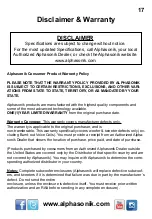 Preview for 17 page of Alphasonik AK10PKG Operating Instructions Manual